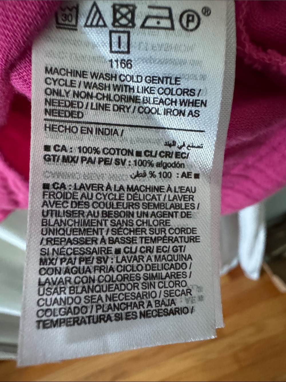 Old Navy Hot Pink V-Neck Gauze Dress - Picture 7 of 8